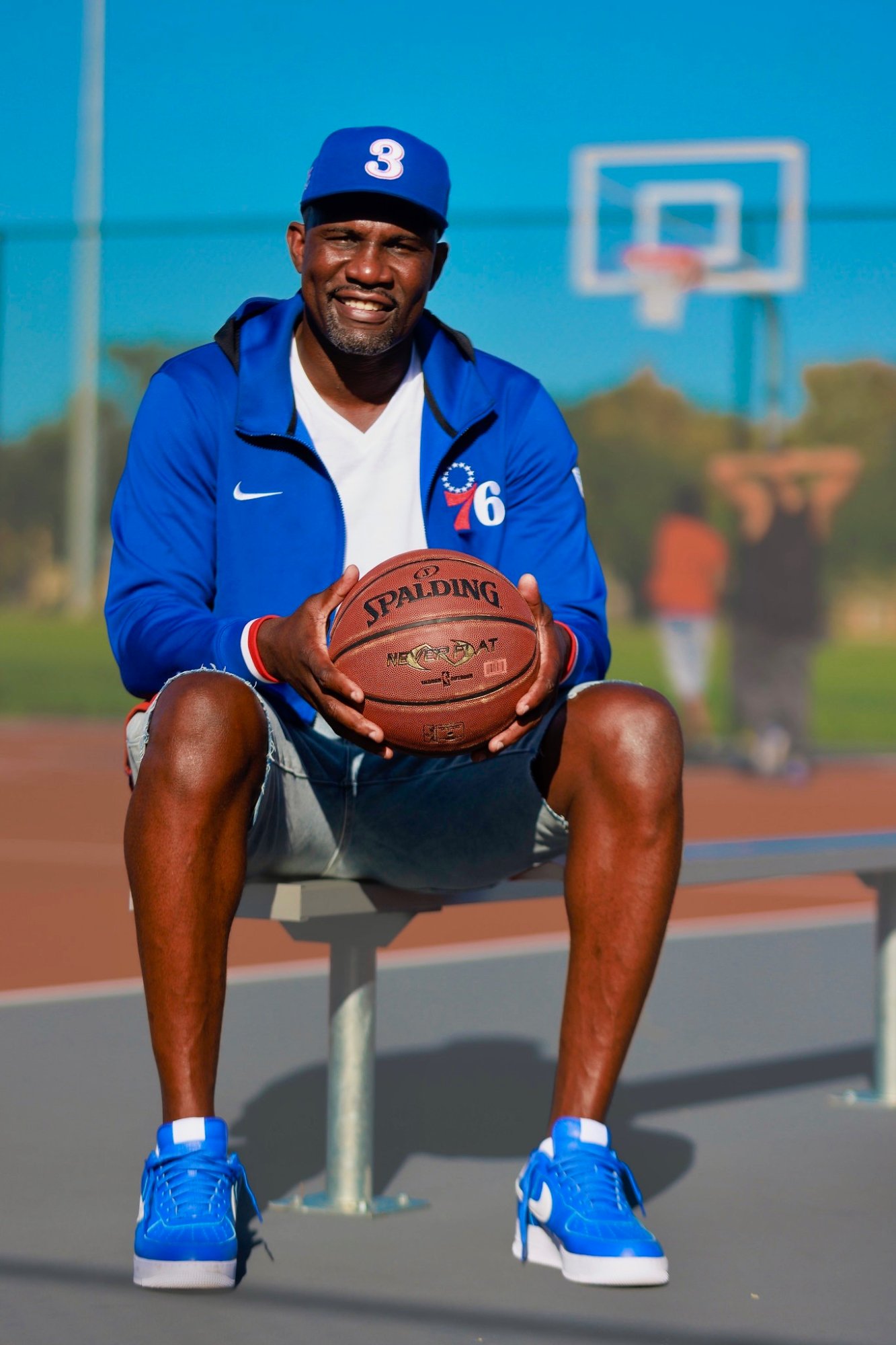 Jumaine on the court